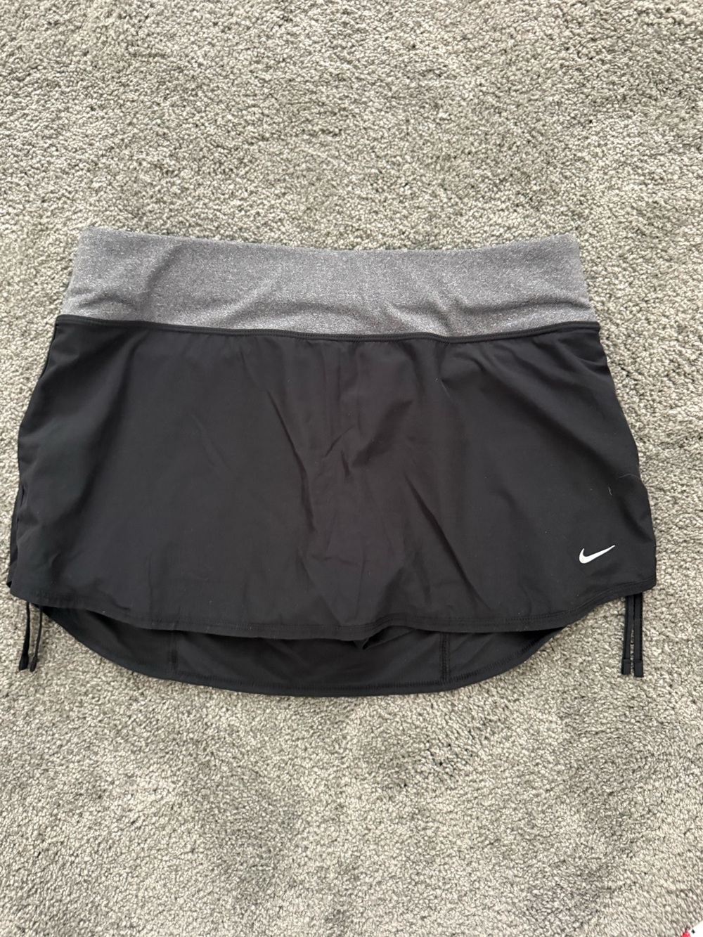 Nike Black Skirt with Silver Waistband